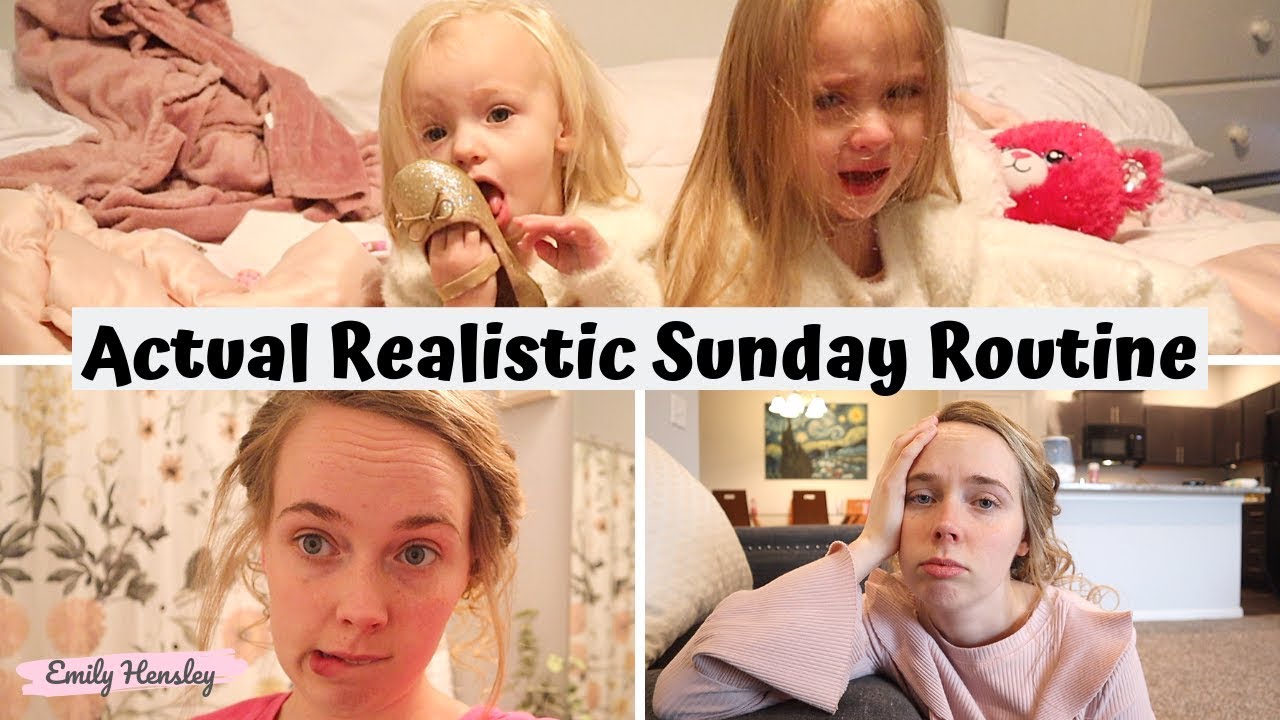 Sunday Morning Mommy Routine