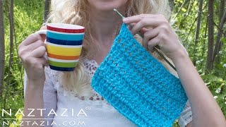 HOW to CROCHET WITH JUST ONE HAND by Naztazia