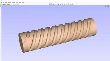 Creating a Spiral Column | Vectric V11 Tutorials