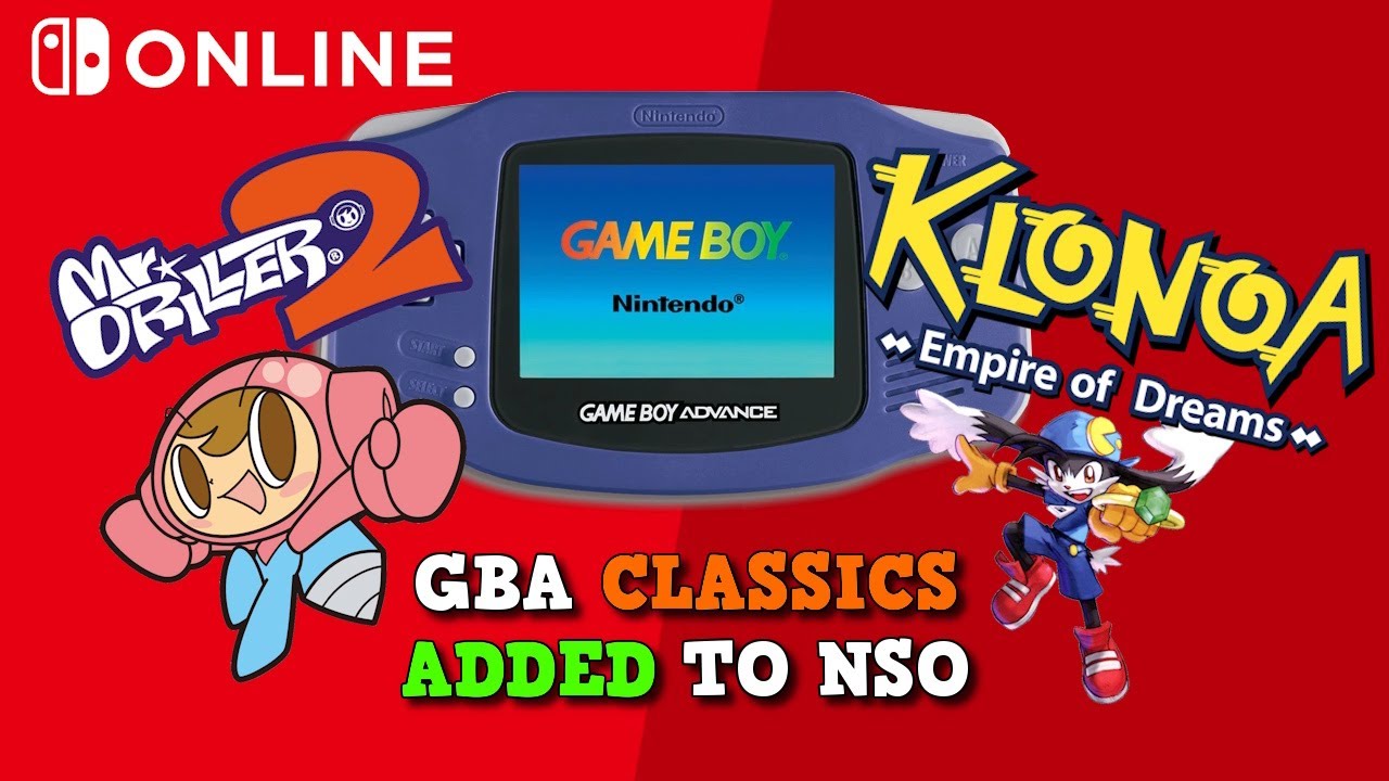 Nintendo Just Added 2 GBA Classics – Mr. Driller 2 & Klonoa! - YouTube