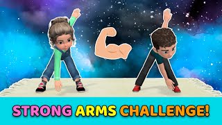 STRONG ARMS CHALLENGE  KIDS DAILY EXERCISES