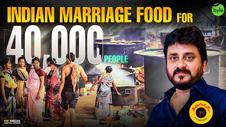 Telugu Marriage | Cooking for 40,000 guests | Big Caterings | Telugu Food | Street Byte Silly Monks