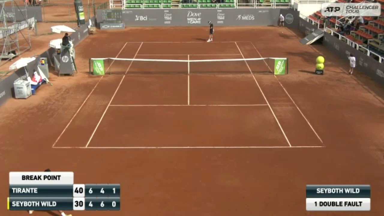 Thiago Agustin Tirante (ARG) vs Thiago Seyboth Wild (BRA), Santiago challenger 2021 Round 1