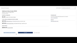 Enrolling in a Medicare Drug Plan - Part D