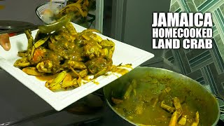 JAMAICAN HOME COOKED LAND CRAB (CURRY/RUN DOWN/OYSTER)