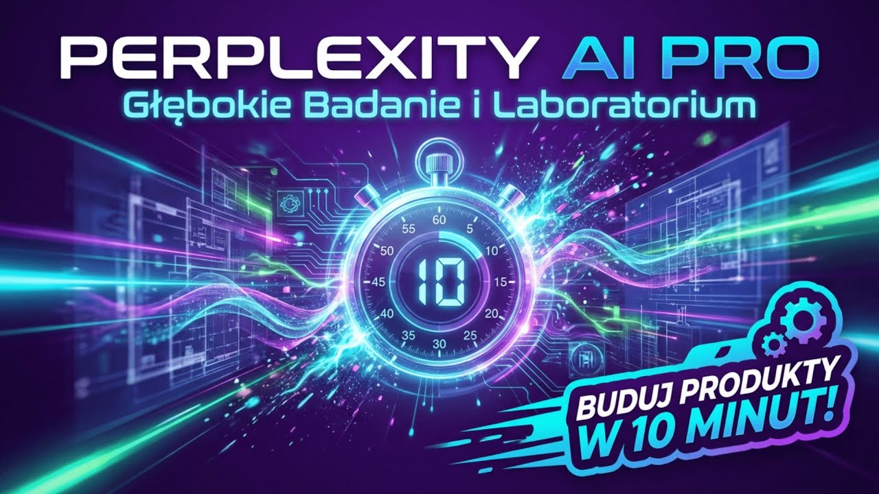 Perplexity AI PRO: Głębokie Badanie i Laboratorium. Buduj Produkty. krok po kroku. 2026