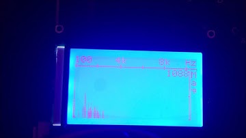 IAM2E semestrální práce 2019 - STM32F4 Spektrální Analyzátor s graf. LCD