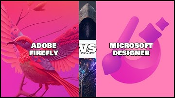 Adobe Firefly vs Microsoft Designer! (how to get awesome results with both)