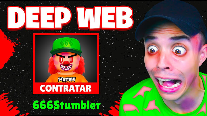 ENTRÉ A LA DEEP WEB y CONTRATÉ A UN PAYASO de STUMBLE GUYS 😰