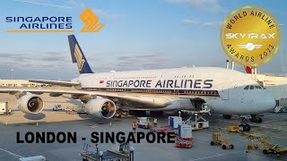 🇬🇧 London to Singapore 🇸🇬 Singapore Airlines Airbus A380 [FULL FLIGHT REPORT]