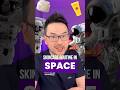 Skincare routines in space! #skincare #dermatology #space #nasa