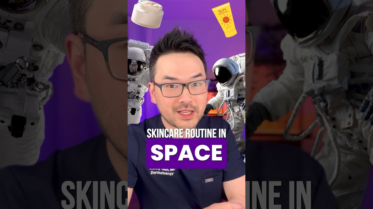 Skincare routines in space! #skincare #dermatology #space #nasa