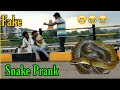 Fake snake prank snake prank gone wrong