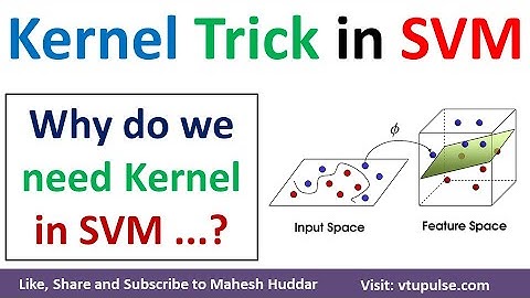 Why do we need kernel in SVM | kernel in Support Vector Machine in Machine Learning by Mahesh Huddar