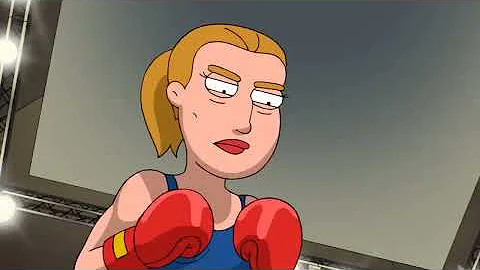 Family Guy || Lois wins at boxing match