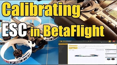 Calibrating ESC in Betaflight With iFlight Cinebee 75HD and Frsky Taranis X9 Lite and OpenTx D16