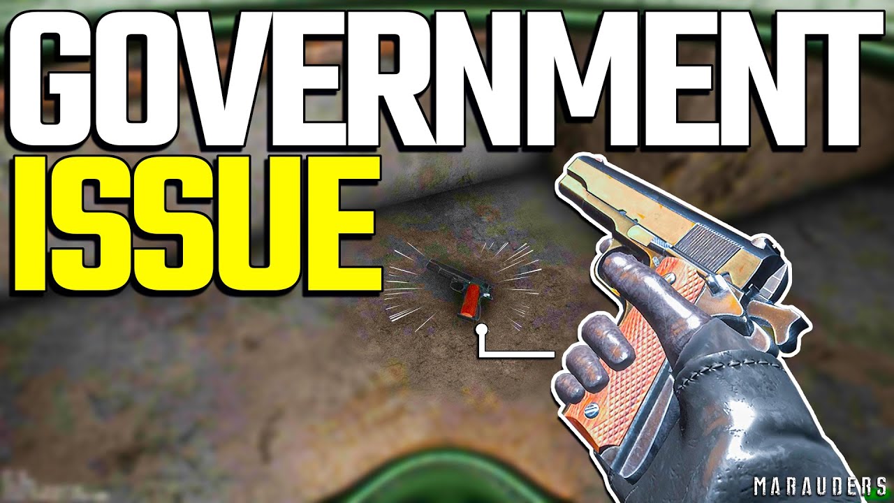 M1911 Government Locations Government Issue Contract Marauders M1911 Government Locations Government Issue Contract Marauders