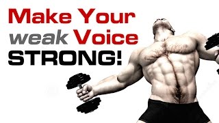 MAKE WEAK VOICES BIG! - Free Singing Lesson Vocal Tip - NYC
