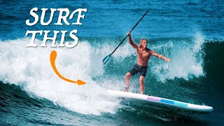 How To Paddle Board Surfing | Surfing An iSUP With Casey Willax