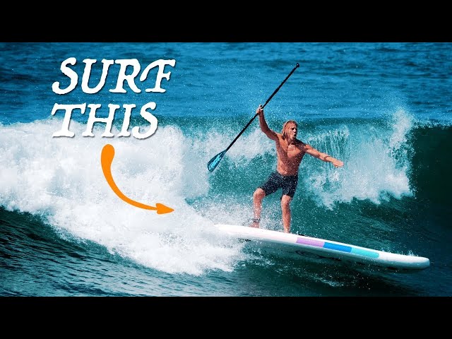How To Paddle Board Surfing  Surfing An iSUP With Casey Willax 