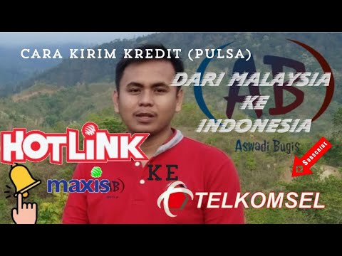 tutorial how to transfer credit to Indonesia. 