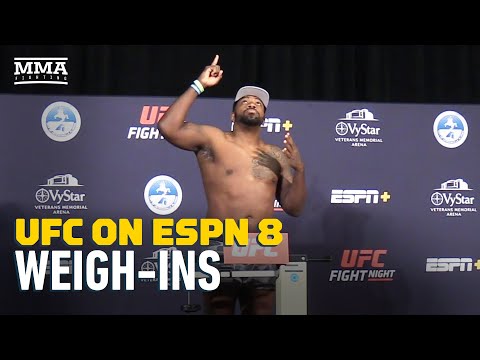 UFC on ESPN 8 Official Weigh-In Live Stream - MMA Fighting