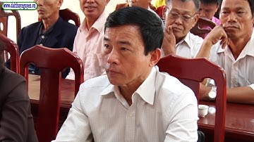 Đại biểu HĐND huyện khóa 18 tiếp xúc cử tri chuẩn bị nội dung cho kỳ họp thứ 10, nhiệm kỳ 2016 2021