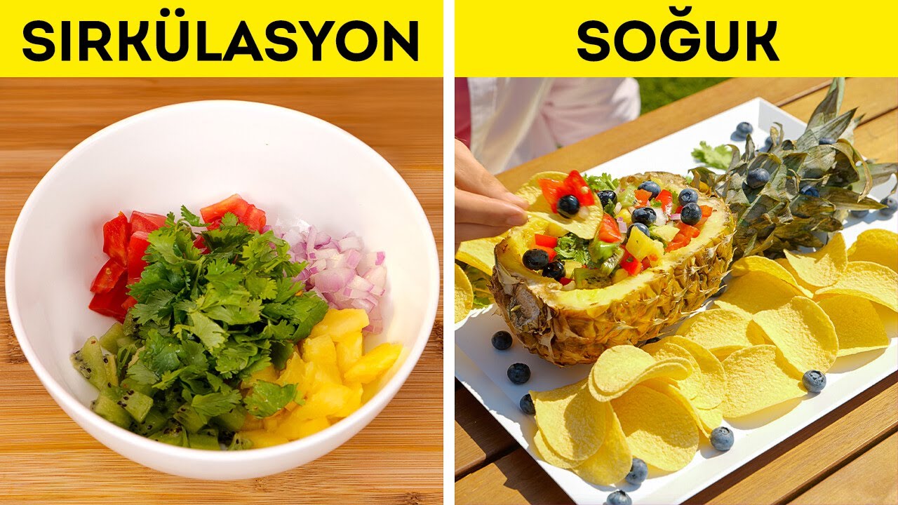 5-Minute Crafts Tarafından Lezzetli Yaz Yemek Tarifleri Ve İçecek Fikirleri ????????????