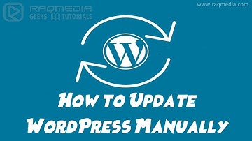 How to Update WordPress Manually