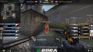 CS:GO - [ESEA MATCH] 1st match - Cobble - Random Clips