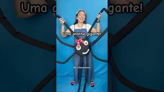 A dona aranha GIGANTE! Canta comigo! #brincadeiras #musicainfantil #brinquedos