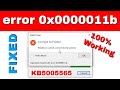 SOLUTION NO 1 - Windows Cannot Connect to the Printer  Error 0x0000011b (SOLVED) -KB5005565