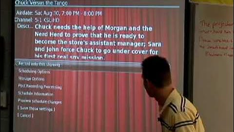 UTOSC 2008: Linux multimedia (MythTV)