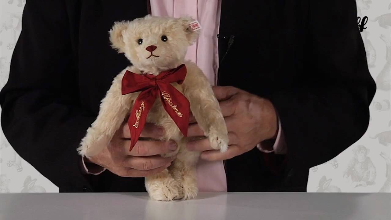 Our Annual Musical Christmas Bear Steiff USA YouTube