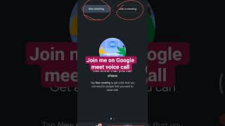 how to join Google meet voice call through Gmail app