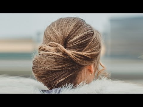 French twist. Elegant easy hairstyle for any length hair French twist. Elegant easy hairstyle for any length hair