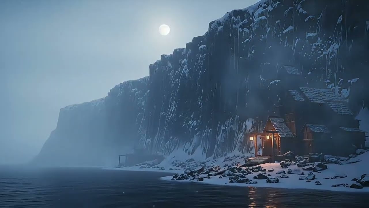 Silence in the High Sanctum | Medieval Celtic Winter Ambience for Deep Sleep & Relaxation | 4K