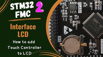 STM32 FSMC || LCD PART 2 || Add touch Interface