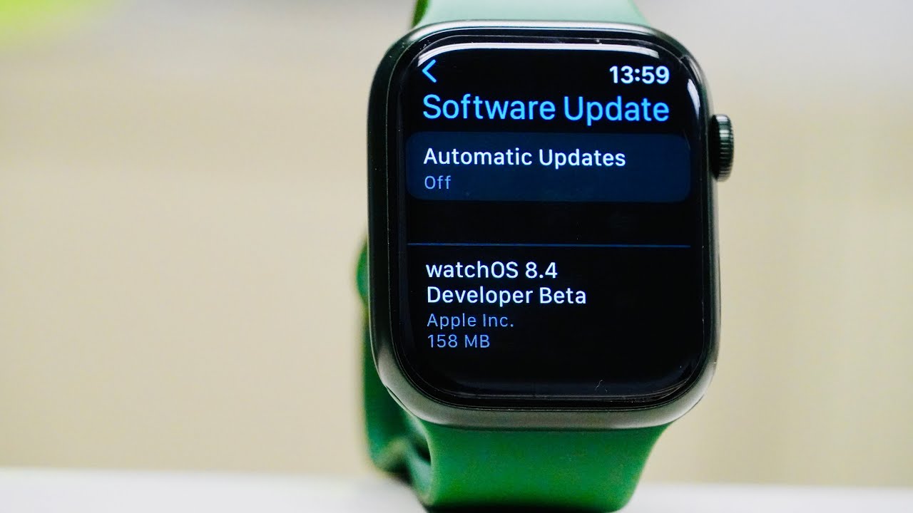watchOS 8.4 Beta 1 Released! - What's New? - YouTube