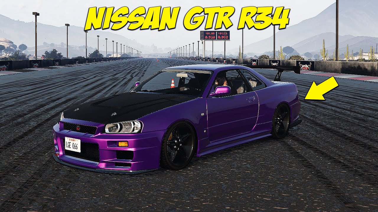 Nissan GTR R34 Volando Sobre Las Monta as GTA ROL PLAY supra jdm nissan-gtr-r34-volando-sobre-las-monta-as-gta-rol-play-supra-jdm
