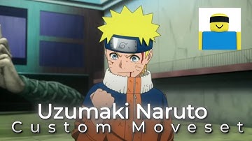 Uzumaki Naruto /w Ultimate Custom Moveset Concept in Jujutsu Shenanigans! ( JJS )