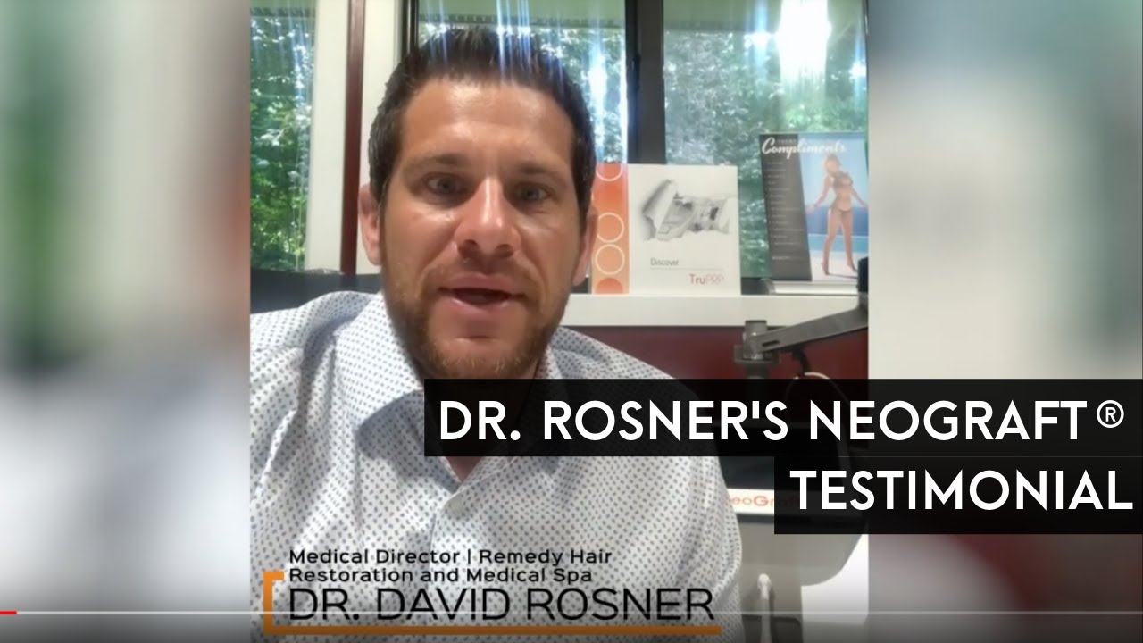 Dr. Rosner's NeoGraft® Testimonial YouTube