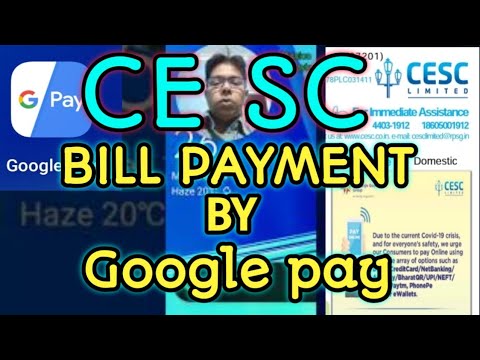 CESC BILL PAYMENT BY GOOGLE PAY | from Google pay | CESC bill payment online | CESC bill check |