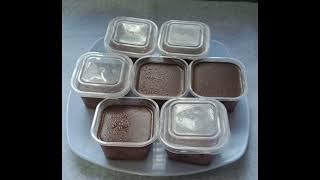 pudding coklat Milo kekinian cocok untuk ide jualan dan isian snack box enak banget