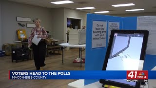 Voters head to polls on Election Day in Macon-Bibb County