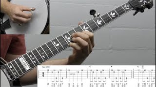 Home Sweet Home (Up The Neck) | Intermediate Bluegrass Banjo Lesson With Tab