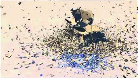 Cinema 4d-collapse building