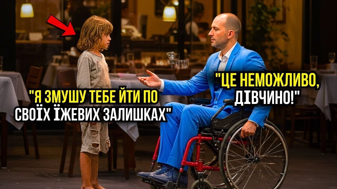 БІДНА ДІВЧИНА КАЖЕ МІЛЬЙОНЕРУ В ІНВАЛІДНОМУ ВІЗКУ: 