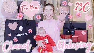 CHANEL 23C HAUL UNBOXING + CNY GIFT FROM CHANEL ❤️🐰 I FINALLY SCORED THIS  BAG 💖 LINDIESS 