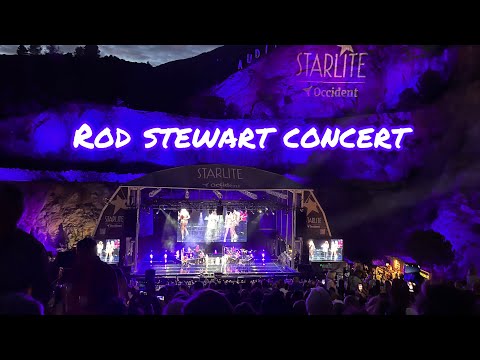 Rod Stewart Concert At Starlite Marbella 2023